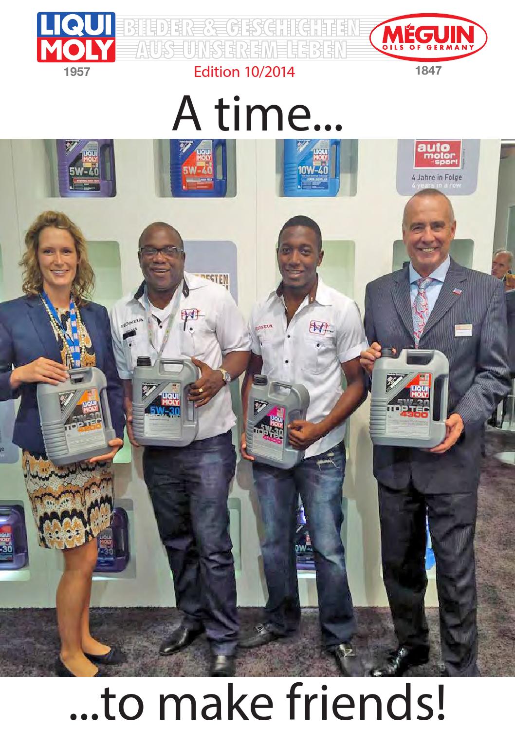 Magazine Liqui Moly Octubre 2014: A Time to Make Friends