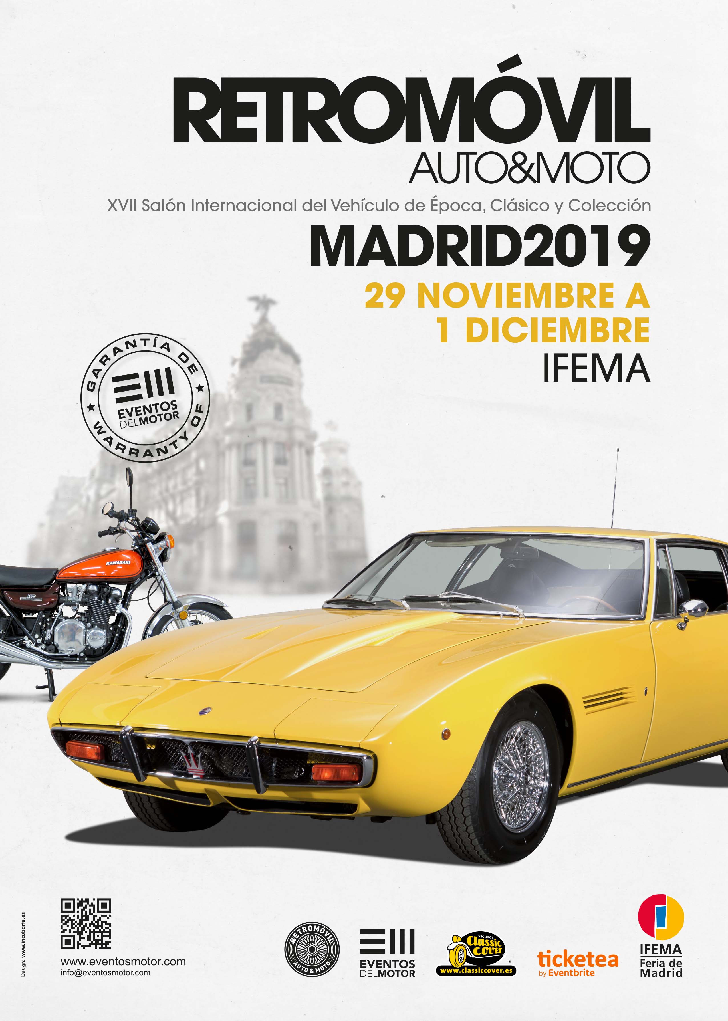 Fin de Semana con el glamour clásico en Retromóvil – IFEMA 29nov-1dic