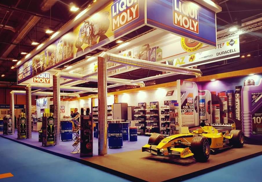 Espectacular presencia LIQUI MOLY Motortec Automecanica (IFEMA)